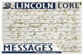 o o 0 0 oo - Friends of the Lincoln Collection · 2018. 11. 16. · 2015 McMumy Lecture presents Harold Holzer on "1863 vs 1865: What a Difference Two Years Made". Holzer, ... Ed