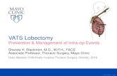 Session 1: Thoracoscopic Lobectomy Presentation Subtitle Here · 2017. 9. 19. · •Most errors can be repaired- in this case the bronchus was closed with interrupted 4-0 vicryl