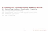 4. Single Decision Treatment Regimes: Additional Methods 4 ...davidian/dtr20/dtrcourse4.pdf199 ST 790, Dynamic Treatment Regimes Classiﬁcation analogy Final result: Maximizing Vb