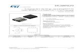 N-channel 75 V, 20 m typ., 32 A STripFET F3 Power MOSFET in a … · N-channel 75 V, 20 mΩ typ., 32 A STripFET™ F3 Power MOSFET in a PowerFLAT™ 3.3x3.3 package Datasheet - production