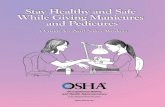 This booklet was adapted from - Occupational Safety and ......cancer. • Isopropyl acetate (nail polish, nail polish remover): sleepiness, and ... open window blows the chemicals