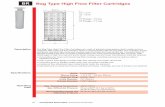 BR Bag Type High Flow Filter Cartridges · 2020. 7. 14. · MF SCHRODR NDSTRS POCESS | FLTATO 97 Model C inch (mm) D inch (mm) E inch (mm) N3/N4 N5 CH1210 15.8 (401.32) 3.5 (88.9)