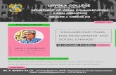 R P Amuthan - Loyola College · 2020. 11. 4. · loyola Çollege autonomous)) chennai - 34 depÅrtmentof-visual communication, e b m animation organise webin ron series - resource