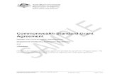 Standard Grant Agreement - Business€¦  · Web view2019. 9. 30. · Commonwealth Standard Grant Agreement. between the Commonwealth represented by. Department of Industry, Innovation