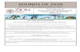 SOUNDS OF ZION...2021/03/03  · SOUNDS OF ZION Love God, Love your neighbor, nothing else matters HOLY WEEK AND EASTER WORSHIP Palm and Passion Weekend—Saturday March 27 at 5pm