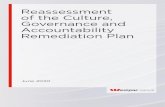 Reassessment of the Culture, Governance and ...04 Reassessment of CGA Remediation Plan Westpac Group 2.1 Westpac’s 2018 Self-Assessment and CGA Program In 2018, APRA asked the boards