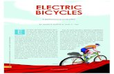 ELECTRIC BICYCLES - Engineeringrhabash/Project-bicycles.pdfUnited States, such bicycles can be fully powered by a motor. In other countries such as Japan, electric-motor-powered bicycles
