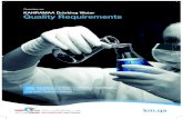 Overview on: KAHRAMAA Drinking Water Quality Requirements...Overview on: KAHRAMAA Drinking Water Quality Requirements 8 Table 2. list the water quality parameters and their permitted