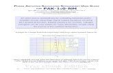 User Guide for PAK Power Amplifier Kalkulator Spreadsheet...2012/11/01  · POWER AMPLIFIER KALKULATOR SPREADSHEET USER GUIDE Chapter 1 Working with this spreadsheet Free eBook Edition