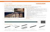LINEARlight RIGID FINESSE - Osram · LINEARlight RIGID FINESSE Specification Sheet v. 1.1 19-08-2020, FINAL the document and its values is subject to changes without notice 10 S Optics