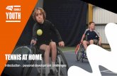 TENNIS AT HOME - ST NICHOLAS CE FIRST SCHOOL - Home · 2020. 4. 22. · Andy Murray is the *UHDW%UL WDLQ¶V best known tennis player. He has won 46 singles titles, including Wimbledon