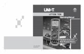 UT109 English manual · 2021. 1. 25. · UT108/109 OPERATING MANUAL 12 2. Contact the local retailers of automotive components. 3. Contact the local libraries to look up any book