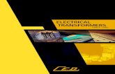 ELECTRICAL TRANSFORMERS · 2019. 7. 9. · ELECTRICAL TRANSFORMERS SINCE 1960 On the Italian and international markets since 1960, producing electrical transformers, CED offers a