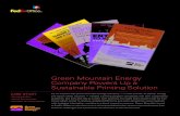 Green Mountain Energy Company Powers Up a Sustainable ......Sustainable printing. To support their status as a sustainable company, Green Mountain wanted a printing provider that was