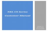 NKL CX Series Customer Manual - Landmark Industries...Feb 23, 2012  · Model: CX-C Dimensions: Height: 31” Width: 21” Depth: 20 1/16” Weight: 300 lbs. Door Configuration 1 Outer