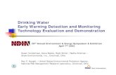 Drinking Water Early Warning Detection and Monitoring … · 2017. 5. 30. · Drinking Water Early Warning Detection and Monitoring Technology Evaluation and Demonstration Susan Vonderhaar,