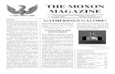 THE MOXON MAGAZINE...Lady Godiva and Peeping Tom. Photo by Don Moxon continued on page 6 2 FROM THE PRESIDENT The Moxon Magazine - October 2006 WE REGRET to report the death of …