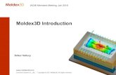Moldex3D Introduction - IACMI · 2018. 1. 2. · Moldex3D Introduction Srikar Vallury . 2 IACMI Members Meeting, Jan 2018 > World leading CAE analysis software for plastic injection
