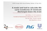A model and tool to calculate life cycle inventories of chemicals discharged down … · 2018. 6. 15. · A model and tool to calculate life cycle inventories of chemicals discharged