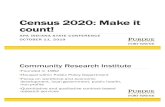 Census 2020: Make it count! Fall/Census 2020.pdfhalls, sorority/fraternity houses Correctional institutions (jails, prisons) Residential treatment facilities Religious group living