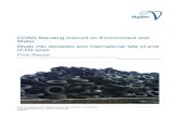 Study into domestic and international fate of end-of-life tyres - …nepc.gov.au/.../files/hyder-end-life-tyres.pdf · Tyre derived fuel (TDF): The use of tyres as a fuel; tyres that