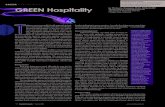 Green TecHnoloGy Green Hospitality · 2017. 5. 24. · 140 Hospitality Upgrade Summer 2008 | by Michael L. Kasavana, Ph.D., NCE, CHTP NAMA Professor in Hospitality Business The School
