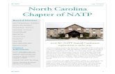 NC NATP July 16, 2016 North Carolina Chapter of NATPNC NATP July 16, 2016 2016 Annual Meeting Our 2016 Annual Meeting will be held Monday, October 24, 2016 at our Annual Conference