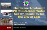 Membrane Treatment Plant Increases Water Supply Reliability for … · 2013. 10. 2. · Estimated O&M Costs after Optimization Item Annual Quantity Unit Cost Annual Cost Chlorine