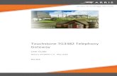Touchstone TG3482 Telephony Gateway - usermanual.wikiTouchstone TG3482 Telephony Gateway User Guide Release 34 DRAFT 1.4 May 2018 May 2018