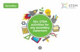 50+ STEM activities for any secondary classroom · 9 -14 11 -14 11-16 14 -16 Choose age range: View 43 activities View 2 activities View 5 activities View 17 activities This collection