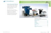 Donaldson Australia - Low Pressure Filters · 2016. 4. 14. · 32 • Hydraulic Filtration LOW PRESSURE FILTERS Head Choices Port Bypass Gauge ports Gauge Port Donaldson Size Range