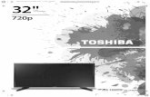 Toshiba 32L310U18 16-1118 MKTG V1tvna.compal-toshiba.com/us/wp-content/uploads/sites/2/...Final flat size: 215.9 x 279.4 mm 720p CLASS 32 31.5 DIAGONAL 32L310U18 TToshiba_32L310U18_16-1118_MKTG_V1.eps