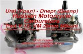 Ural (Урал) - Dnepr (Днепр Russian Motorcycle Carburetors V-12 - Mikuni... · 2018. 5. 27. · 19. Float Bowl Gasket VM28/129 20. Float Bowl Baffle Plate VM34/72 21. Pilot