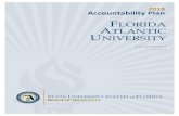 FLORIDA ATLANTIC UNIVERSITY · 2018. 5. 15. · Florida Atlantic University is a multi-campus public research university that pursues excellence in its missions of research, scholarship,