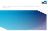 Cyber Assessment Framework (CAF) for Aviation · 2020. 8. 19. · This document provides guidance on how to complete the Cyber Assessment Framework (CAF) for Aviation and Statement