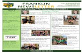 FRANKLIN · 2020. 11. 29. · Franklin Parent’s Information night will be split this year. On Monday 17th February Kinder: 3.15pm to 3.45pm in the Kinder Rooms On Tuesday 18th February