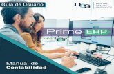 Contabilidad - PRIME ERPprime-erp.com/knowledge/manuales/MANUAL_08_CONTABILIDAD.pdf · 2018. 6. 20. · Primeros Pasos con el Sistema Prime ERP 5 Activo, si selecciona esta opción