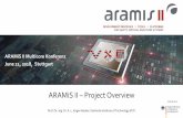 ARAMiS II Project Overview · 2018. 6. 21. · Embedded Computational Performance 6/22/2018 Project Overview | ARAMiS II Multicore Konferenz in Stuttgart | Prof. Dr.-Ing. Dr. h. c.