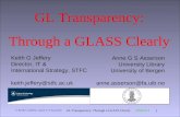GL Transparency: Through a GLASS Clearlygreyguide.isti.cnr.it/attachments/category/41/GL12... · 2018. 12. 9. · WORKFLOW: SERVICES – object-independent i.e. generic processes