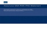 About your GSA RWA IPAC Statement...transactions sent through IPAC for this statement number. Credits will appear as separate payment transactions. 4 / 6 About your GSA RWA IPAC Statement