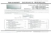 LC-60LE630U/U(A), LC-70LE735U SERVICE MANUAL...(S31O870LE732U) Service Manual. OUTLINE (LC-60LE630U(A)) Downloaded from manuals search engine LC-60LE630U/U(A), LC-70LE735U i LC60LE630UOUTLINE,