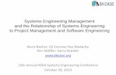 Systems Engineering Management and the Relationship of ......Ray Madachy Naval Postgraduate School Ken Nidiffer Software Engineering Institute Garry Roedler Lockheed Martin. Challenges