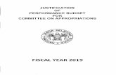 FISCAL YEAR 2019 - National Labor Relations Board · 2019. 4. 29. · FY 2019 Congressional Budget Justification I. FOREWORD The National Labor Relations Board (NLRB, Board, or Agency)