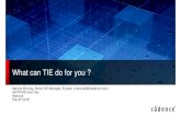 What can TIE do for you...• Scalable DSP • Always-alert • Sensor processing • Audio/Video/Spee ch • Comm’s/Security HiFi Audio/Voice/Speech • Encode & Decode • Voice
