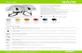 Zenith - Kask Safety...Zenith PRODUCT OF ITALY Kask America Inc - 301 W Summit Avenue Charlotte, NC 28203 – U.S.A. - T. 704 960 4851 - info@kaskamerica.us US/CA EXTERNAL SHELL: ABS