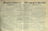 March 30, 1878: Investors' Supplement, Vol. 26, No. 666...wksim'uplm^iit OFTHE COHERCIALANDFIl\iNCIALCHRONICLE. PUBLISHEDONTHELASTSATURDAYOFEACHMONTH FamishedGratistoallSubscribersoftheChronicle.