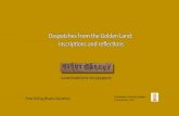 Despatches from the Golden Land: inscriptions and reflections...2019/11/15  · Xylograph, Tibetan language, U-chen script. Tibetan Tanjur: Derge, Cat. no. 3794, ja, folio 254a. Suvarṇabhūmi