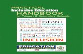 PRACTICAL Inclusive Education HANDBOOK Handboo… · the development of the handbook. Finally, special mention is given to the Chief Director for Learner Welfare, Psychological Services
