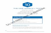 THE ONE-SAMPLE z TEST distribute - SAGE Publications Ltd...The One-Sample z Test 189 COMPUTING THE z TEST STATISTIC The formula used for computing the value for the one-sample z test