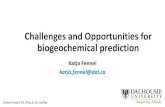 Challenges and Opportunities for biogeochemical predictiongodae-data/OP19/plenary/Theme3... · 2019. 6. 13. · Motivation for biogeochemical prediction • Climate projections •